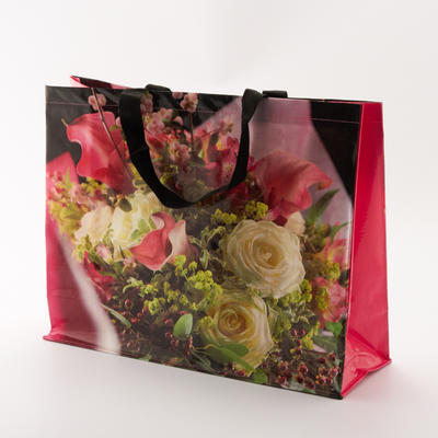 PP WOVEN-TASCHE BLUMEN