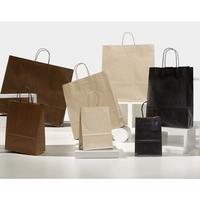 Papiertragetasche mit Papierkordel braun Ref. 60