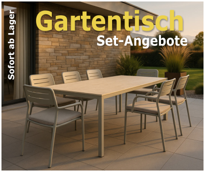 Gartentische inkl. Stühle im Set