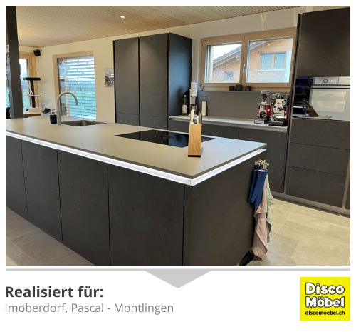 Moderne Einbauküche Referenz 1010