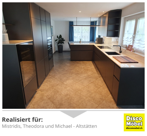 Moderne Küche Altstätten Referenz Mistridis exklusiv