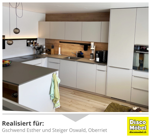 Küchenbau Oberriet Rheintal modern