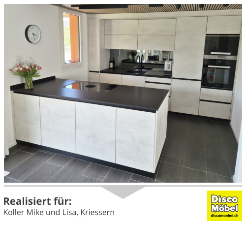 Küchenbau Kriessern Referenz Koller modern