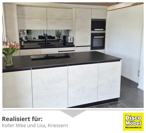 Moderne Landhausküche Kriessern Rheintal