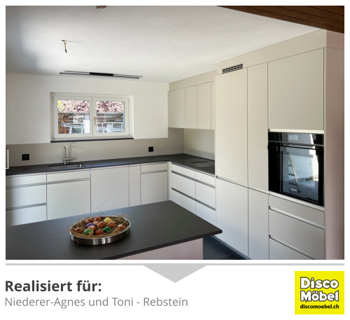 Küchenrenovation Rebstein Referenz Niederer Disco Möbel