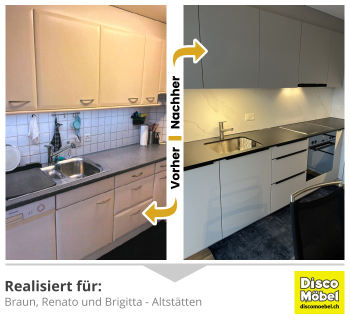 Küchensanierung Vorher Nachher Vergleich